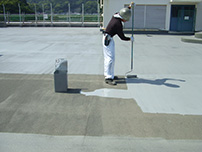 硬質ウレタン層上塗り