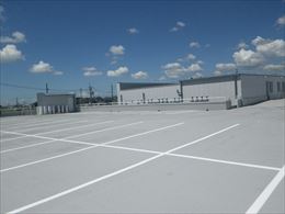 改修工事での駐車場防水