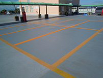 駐車場塗装改修　保守工事